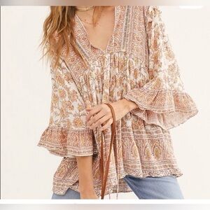 Free People Moonlight Dance tunic top